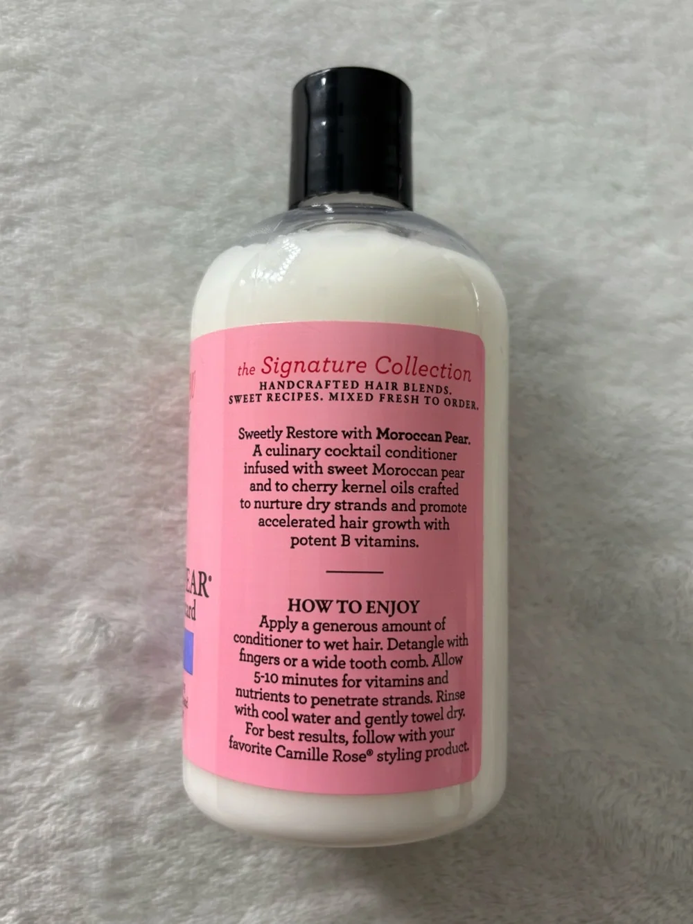 Camille Rose Moroccan Pear Conditioning Custard 12 oz